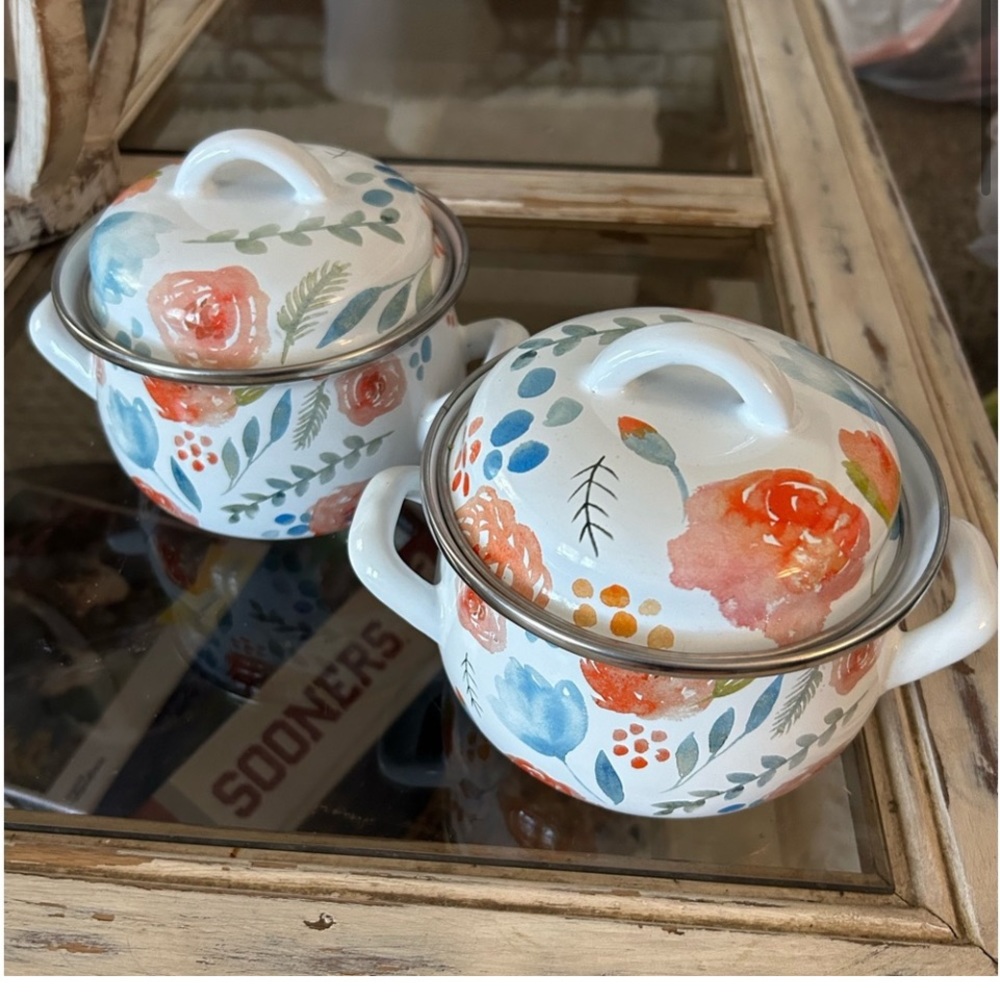 Crofton Floral Mini Casserole set